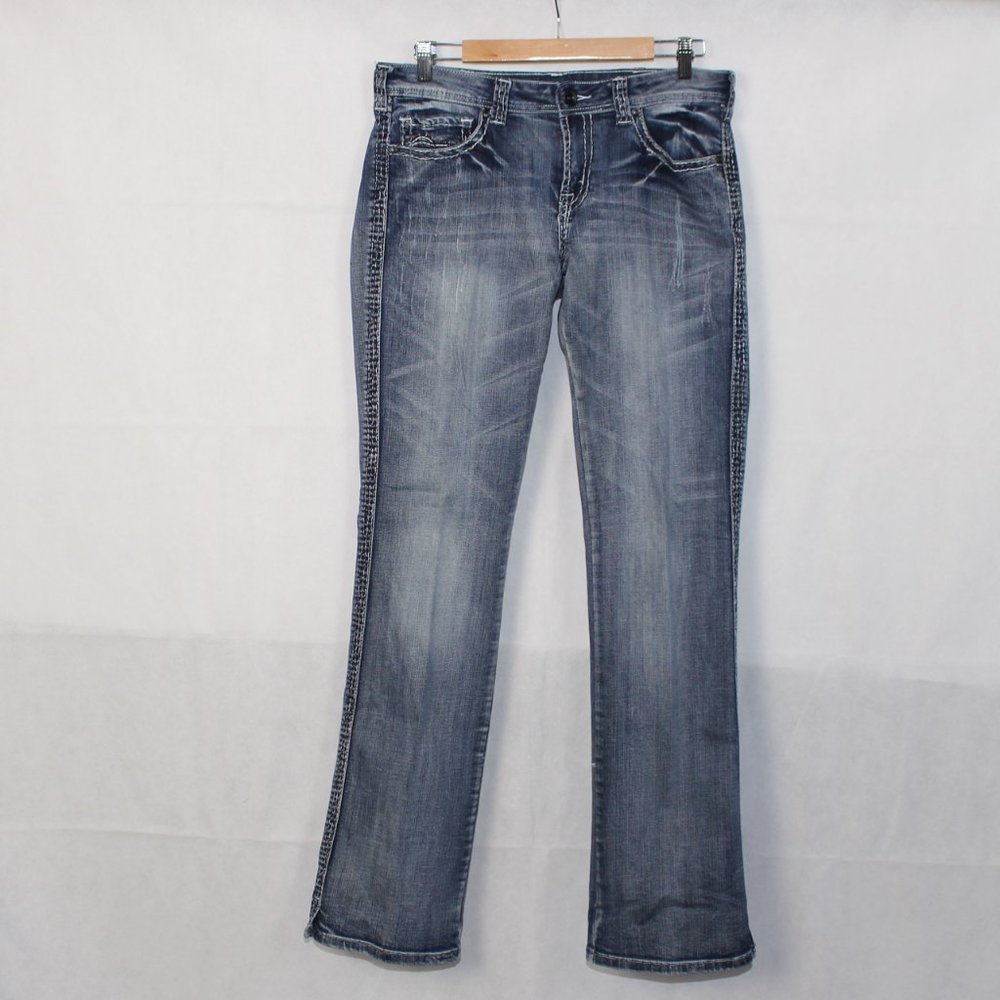 Cowgirl Tuff B & W Jeans W31 L35 N28